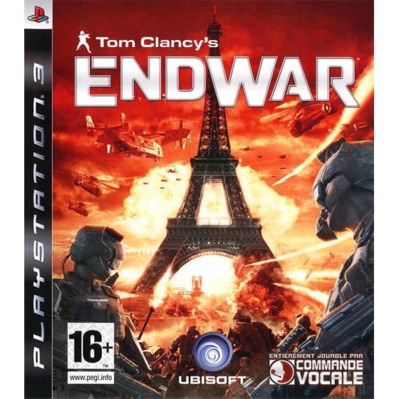 TOM CLANCYS END WAR PS3 GAMES Used-Μεταχειρισμένο(BLES-00326)