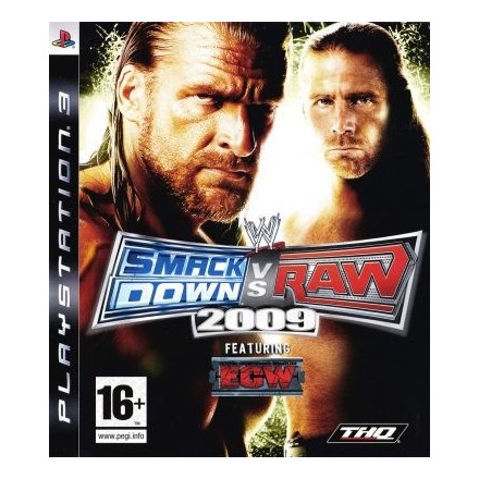 WWE Smackdown vs Raw 2009 PS3 GAMES Used-Μεταχειρισμένο