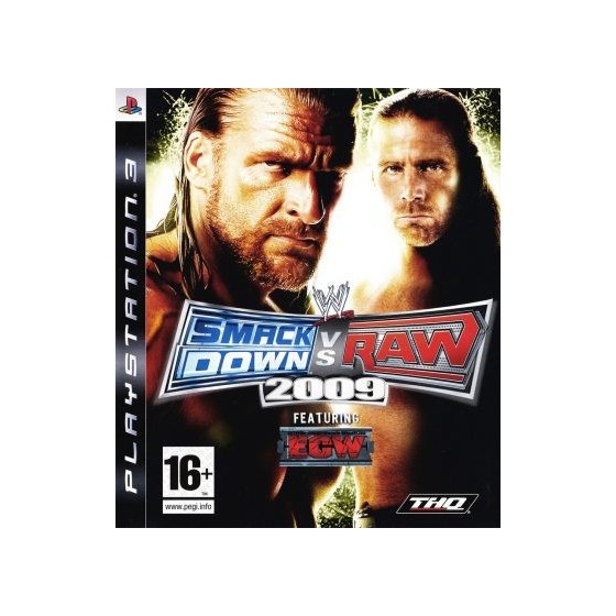 WWE Smackdown vs Raw 2009 PS3 GAMES Used-Μεταχειρισμένο