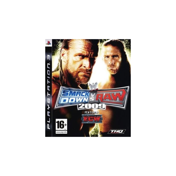 WWE Smackdown vs Raw 2009 PS3 GAMES Used-Μεταχειρισμένο