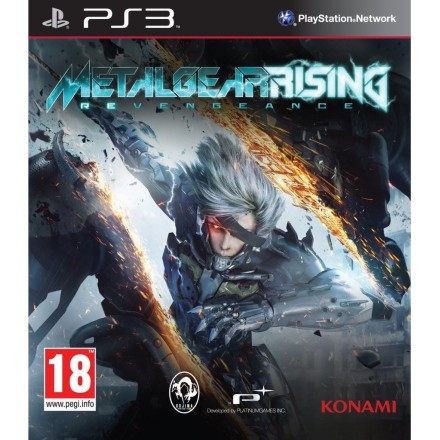 Metal Gear Rising Revengeance PS3 GAMES Used-Μεταχειρισμένο