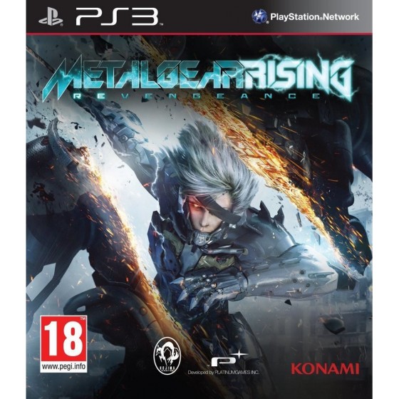 Metal Gear Rising Revengeance PS3 GAMES Used-Μεταχειρισμένο