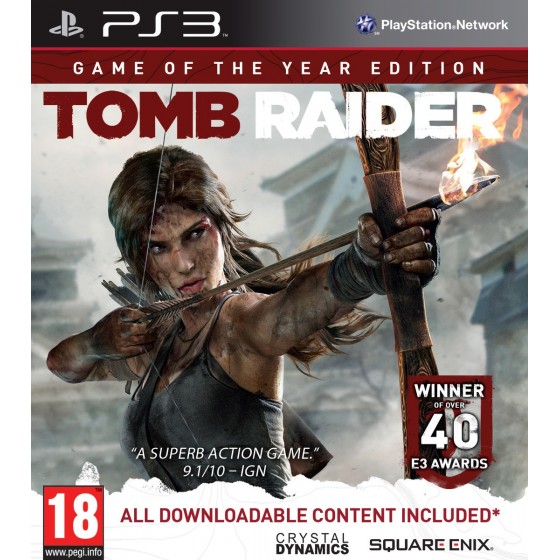 Tomb Raider (Game of the Year Edition) PS3 GAMES Used-Μεταχειρισμένο