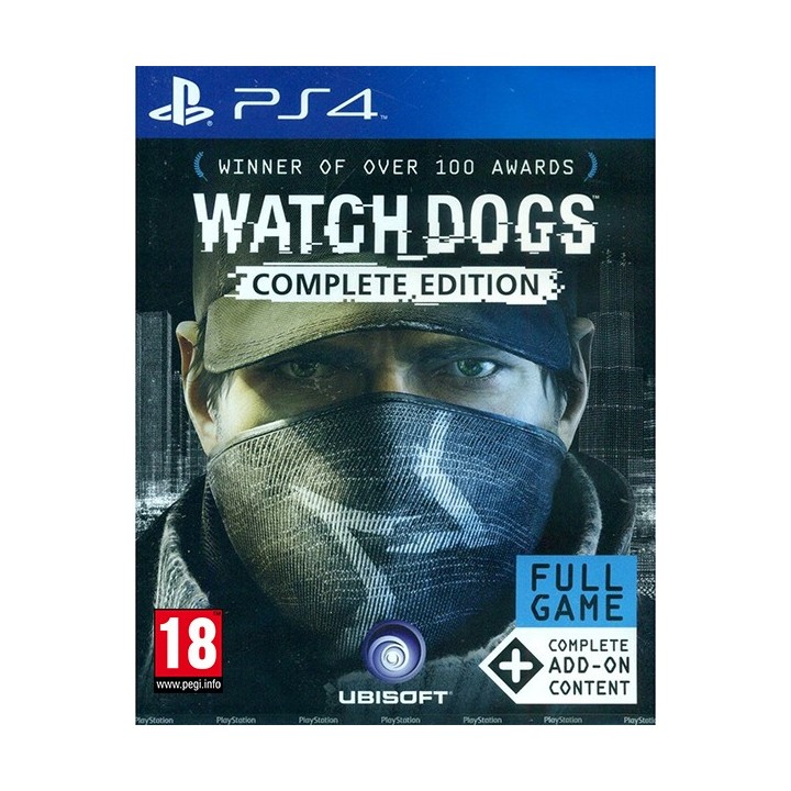 Watch Dogs Complete Edition PS4 GAMES Used-Μεταχειρισμένο
