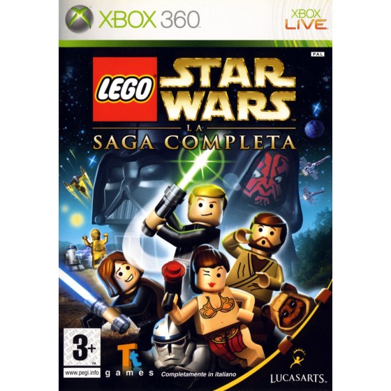 LEGO STAR WARS COMPLETE SAGA XBOX 360 GAME Used-Μεταχειρισμένο