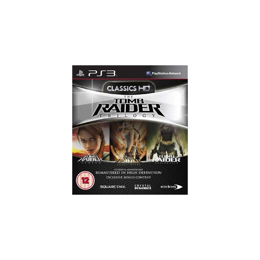 The Tomb Raider Trilogy - PS3 Game Used-Μεταχειρισμένο