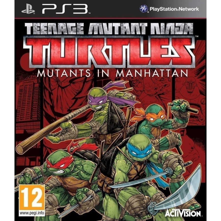 Teenage Mutant Ninja Turtles Mutants in Manhattan PS3 GAMES