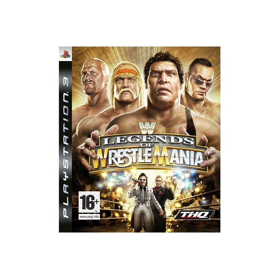 WWE Legends Of Wrestlemania PS3 GAMES