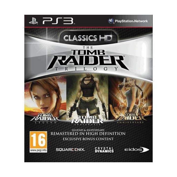 The Tomb Raider Trilogy - PS3 Game