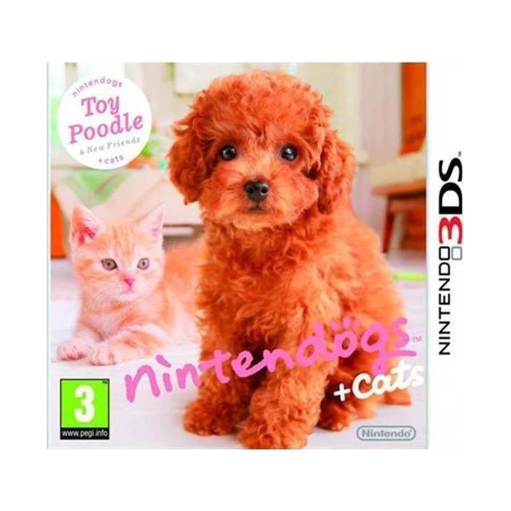 Nintendogs + Cats Toy Poodle & New Friends 3DS 