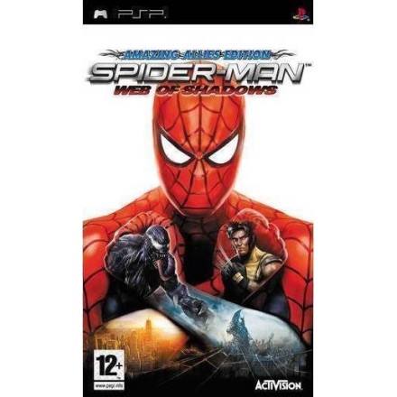 SpiderMan Web of Shadows PSP GAMES