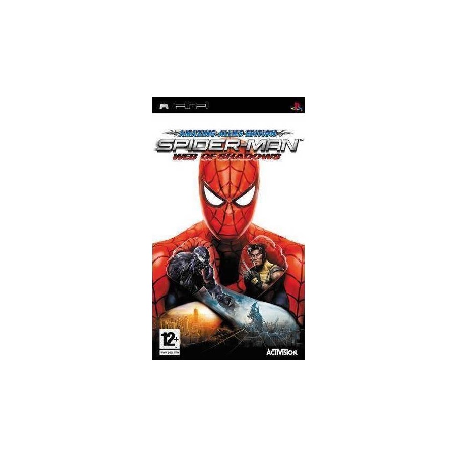 SpiderMan Web of Shadows PSP GAMES