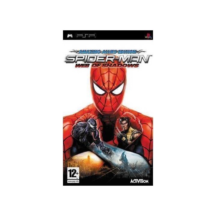 SpiderMan Web of Shadows PSP GAMES