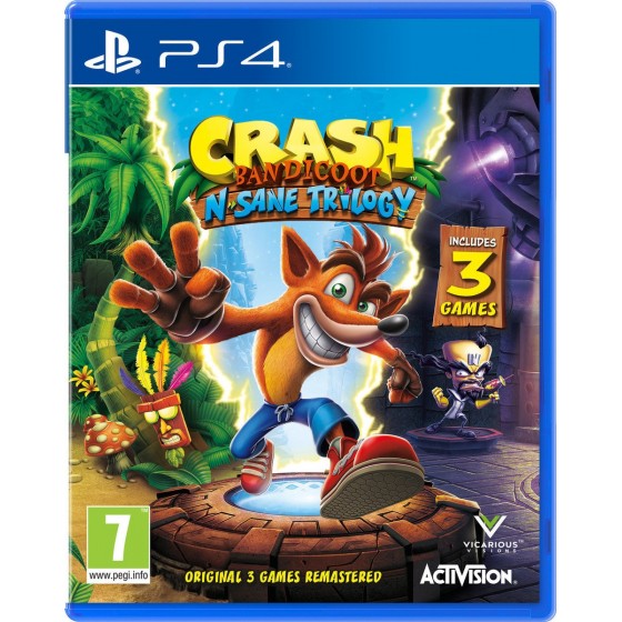 Crash Bandicoot N. Sane Trilogy PS4 GAMES