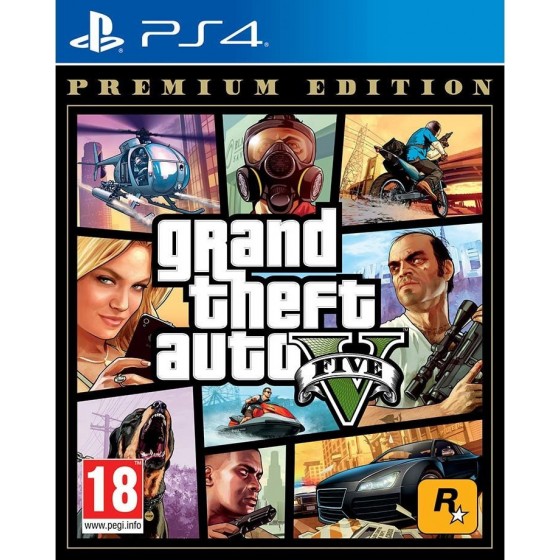 Grand Theft Auto V Premium Edition PS4 GAMES