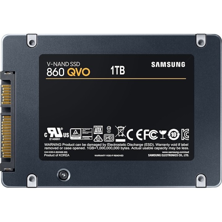 Δίσκος SSD Samsung 860 QVO SSD MZ-76Q1T0BW 1TB