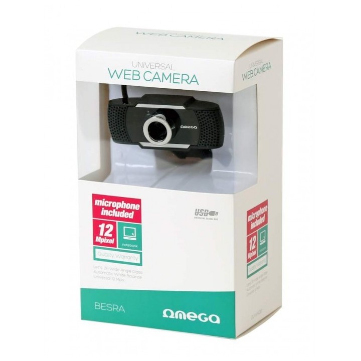 OMEGA OUW142B BESRA WEBCAM C142B + MIC BLISTER