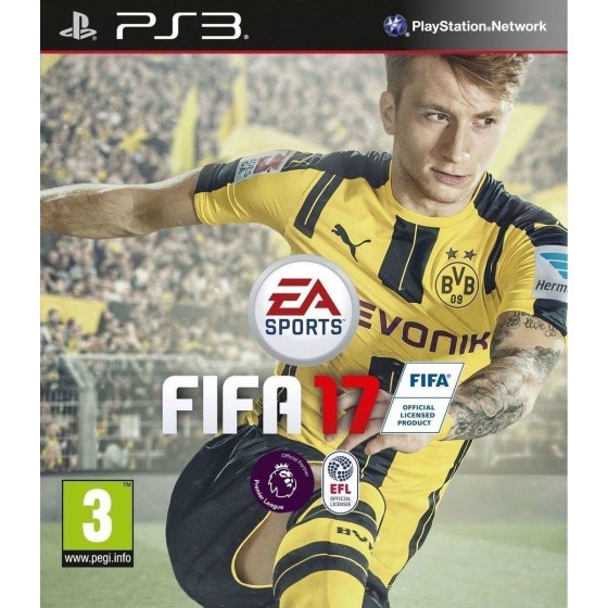 FIFA 17 PS3 GAMES Used-Μεταχειρισμένο(BLES-02233)