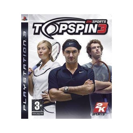 TOP SPIN 3 PS3 GAMES Used-Μεταχειρισμένο