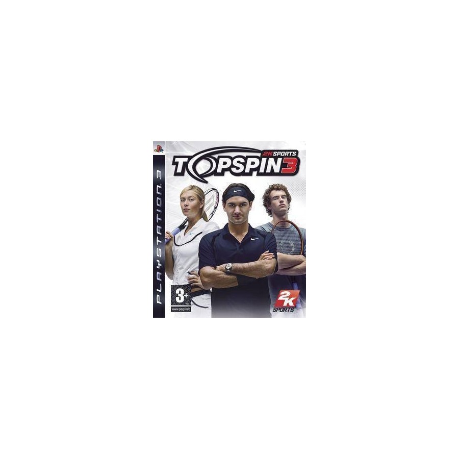 TOP SPIN 3 PS3 GAMES Used-Μεταχειρισμένο