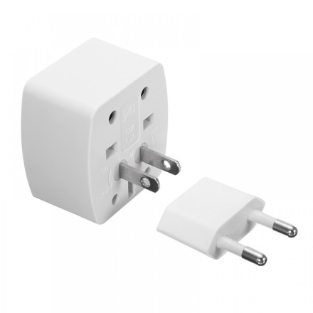 Αντάπτορας LDNIO Z4, EU/US/UK/AU to EU/US/UK/AU, 220V, Universal, Λευκό