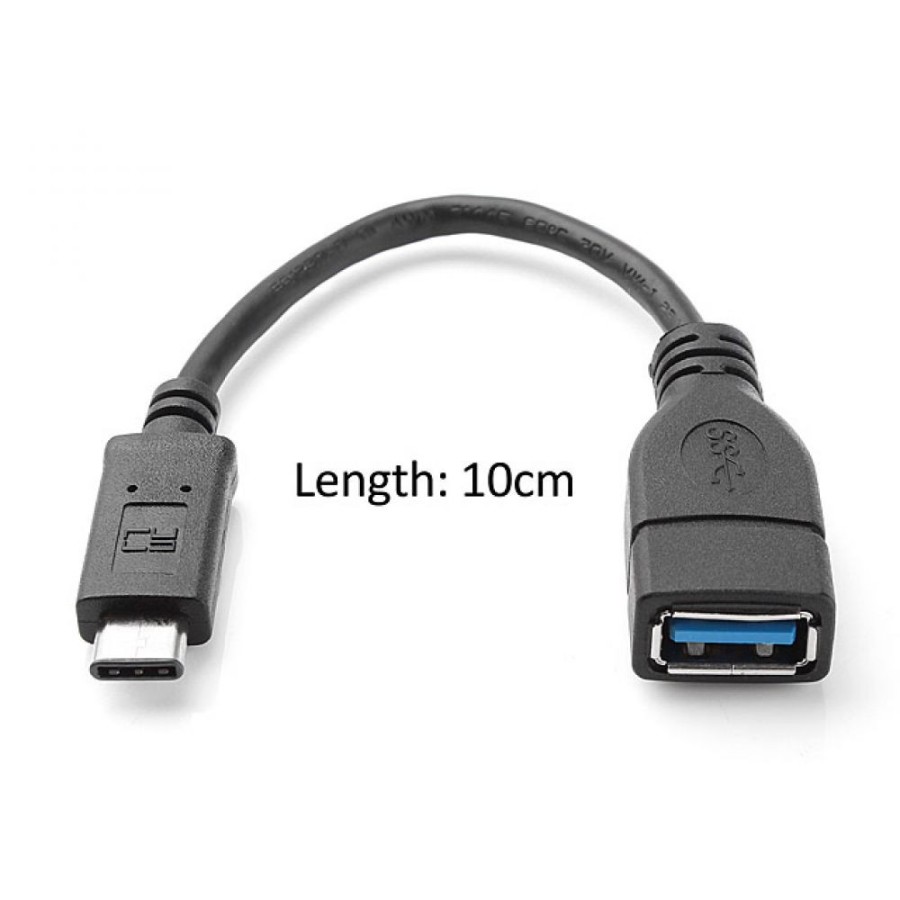 προσαρμογέας USB 3.1 ΤΥΠΟΣ-C σε USB / F, Μαύρο