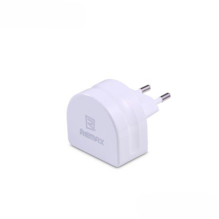 φορτιστή Remax Moon RMT7188, 5V/2.1A, 2 x USB, άσπρο