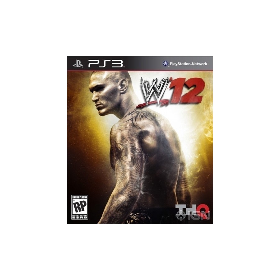 WWE 12 PS3 GAMES Used-Μεταχειρισμένο