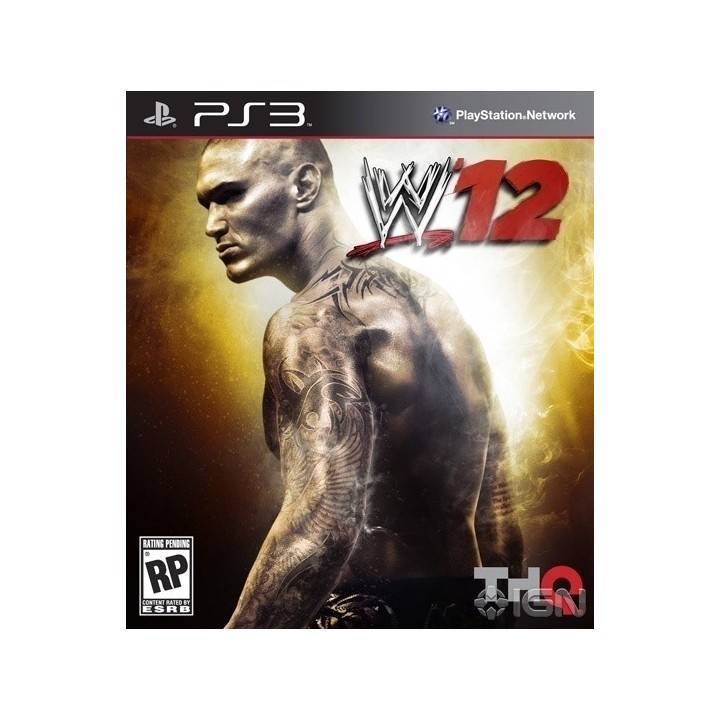 WWE 12 PS3 GAMES Used-Μεταχειρισμένο