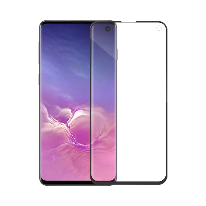 Tempered glass Mocoson Nano Flexible, Full 5D, για το Samsung Galaxy S10, 0.3mm, Μαυρο