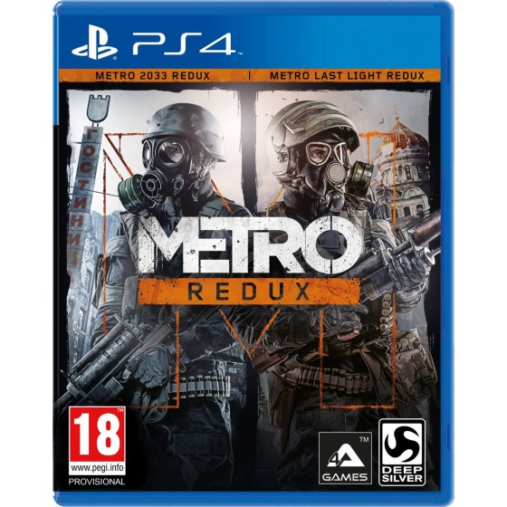 Metro Redux (Metro 2033 & Metro Last Light) PS4 GAMES