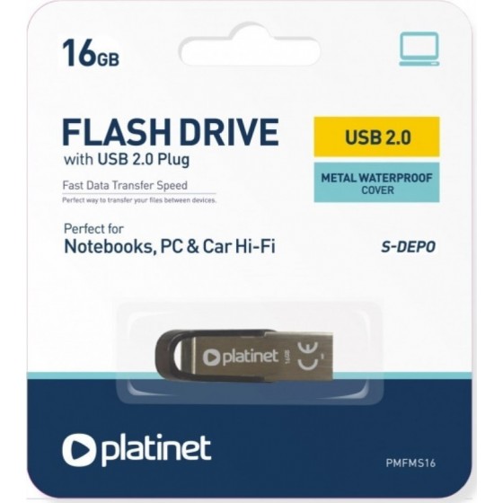 Platinet S-Depo 16GB USB 2.0 USB FLASH DRIVE