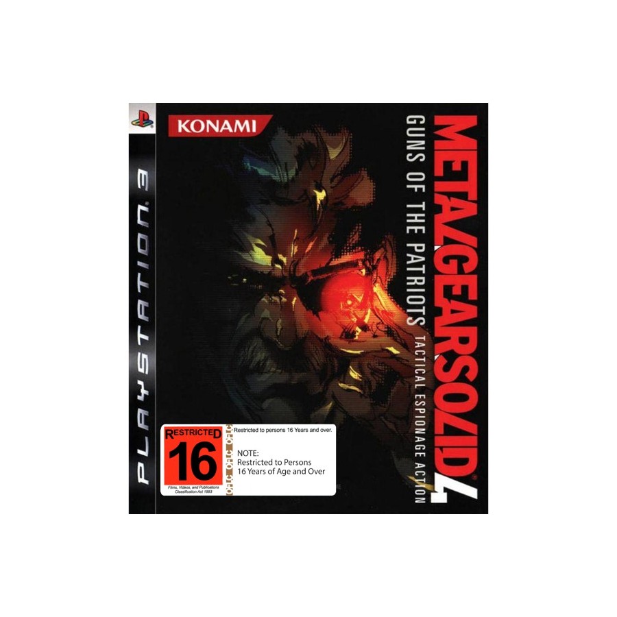 Metal Gear Solid 4 Guns Of The Patriots PS3 GAMES Used-Μεταχειρισμένο