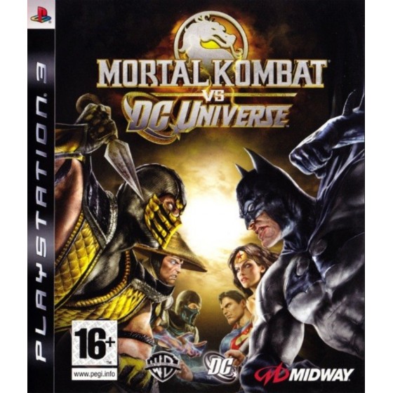 Mortal Kombat Vs Dc Universe PS3 GAMES Used-Μεταχειρισμένο