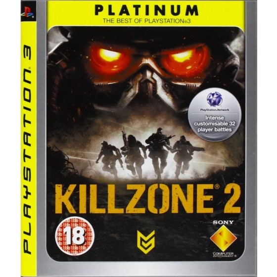 Killzone 2 (Platinum) PS3 GAMES Used-Μεταχειρισμένο