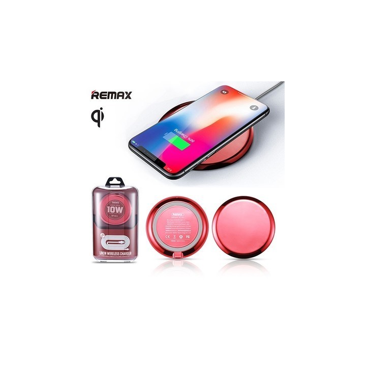 Remax Wireless Charging Pad (Qi) Κόκκινο (RP-W11)