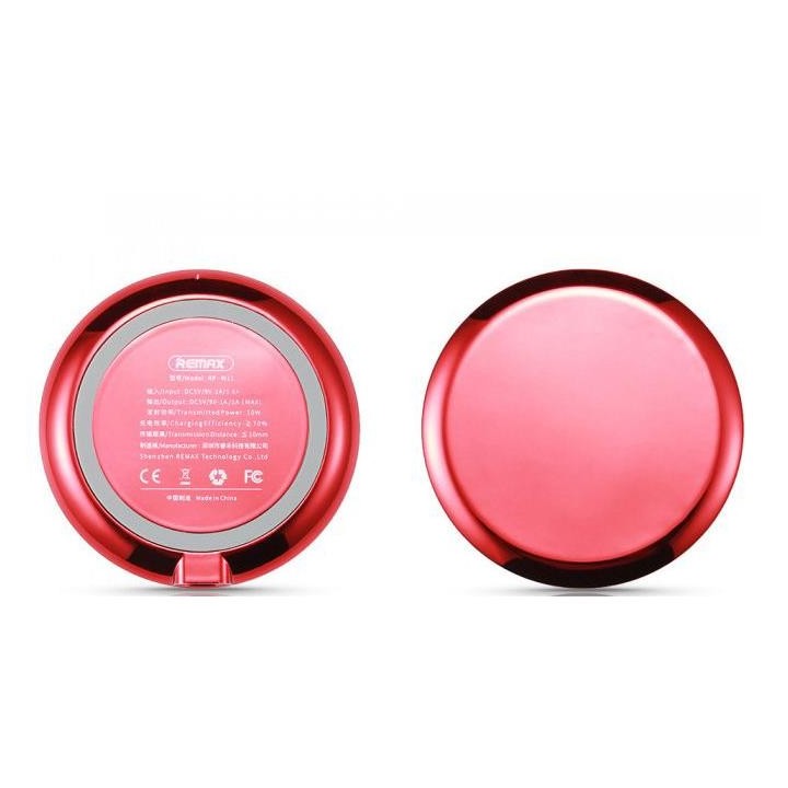 Remax Wireless Charging Pad (Qi) Κόκκινο (RP-W11)