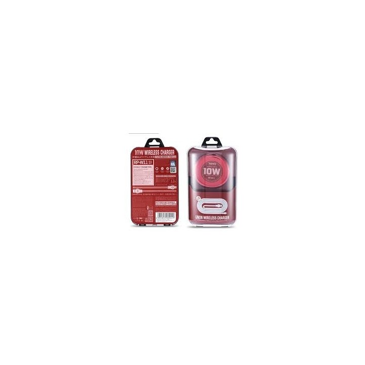 Remax Wireless Charging Pad (Qi) Κόκκινο (RP-W11)