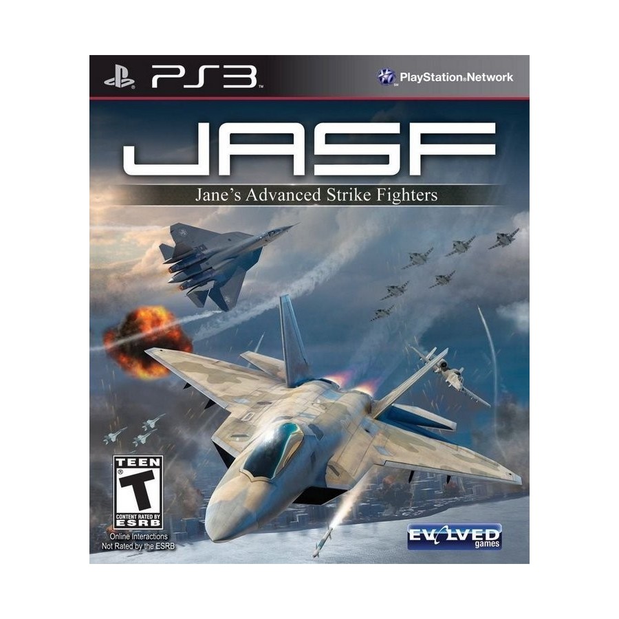 JASF: Janes Advanced Strike Fighters PS3 GAMES Used-Μεταχειρισμένο