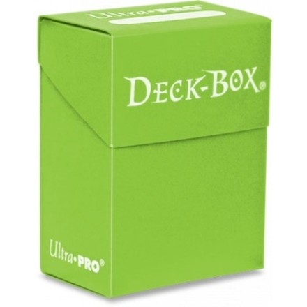 LIGHT GREEN SOLID DECKBOX προστατευτικό κουτί για deck χρώμα πράσινο ανοιχτό 