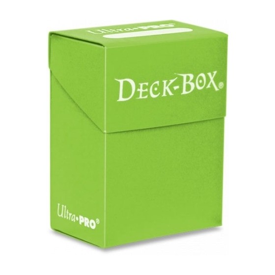 LIGHT GREEN SOLID DECKBOX προστατευτικό κουτί για deck χρώμα πράσινο ανοιχτό 