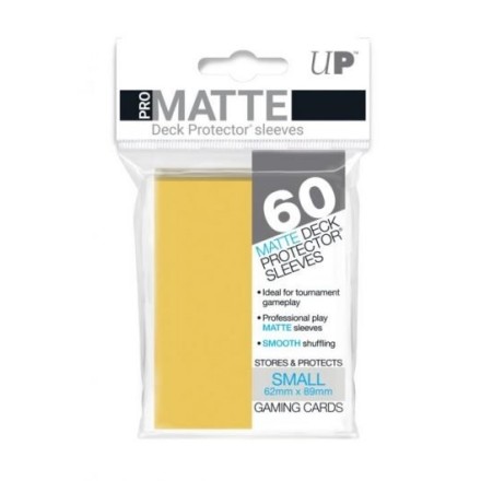 Yellow Pro Matte Small Deck Protectors χρώμα Κίτρινο