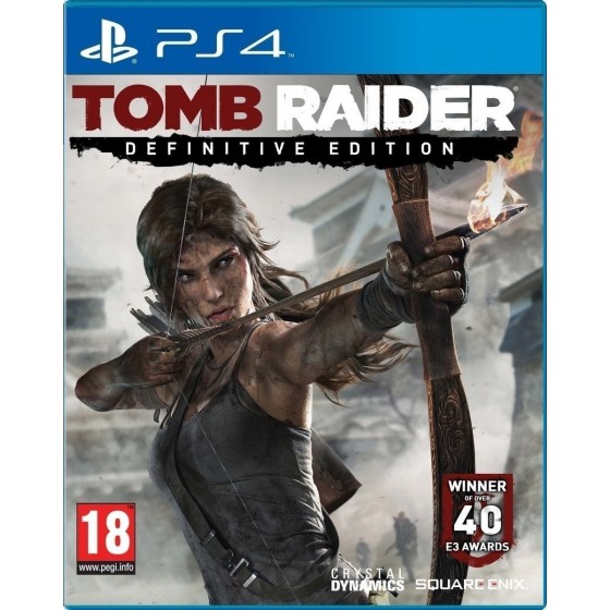 TOMB RAIDER DEFINITIVE EDITION PS4 GAMES Used-Μεταχειρισμένο