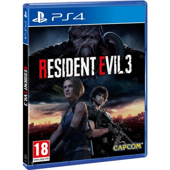 Resident Evil 3 PS4 GAMES Used-Μεταχειρισμένο