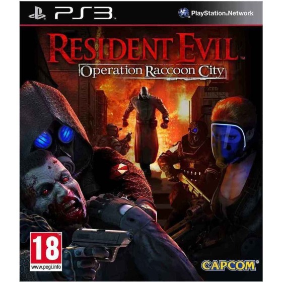 Resident Evil Operation Raccoon City PS3 GAMES Used-Μεταχειρισμένο(BLES-01288)