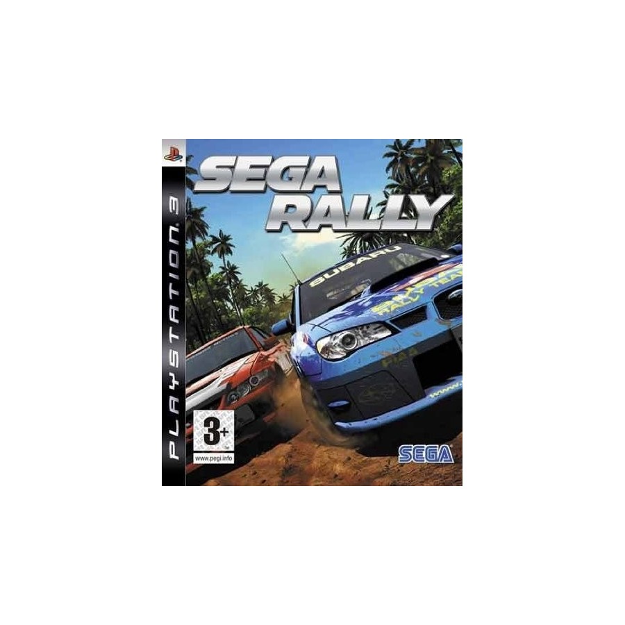 SEGA RALLY PS3 GAMES Used-Μεταχειρισμένο