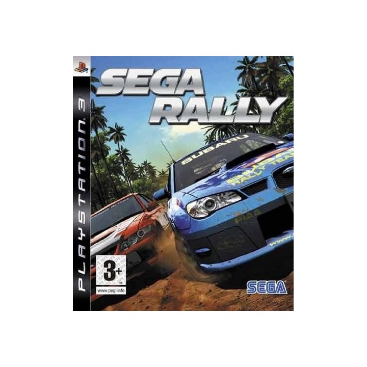 SEGA RALLY PS3 GAMES Used-Μεταχειρισμένο