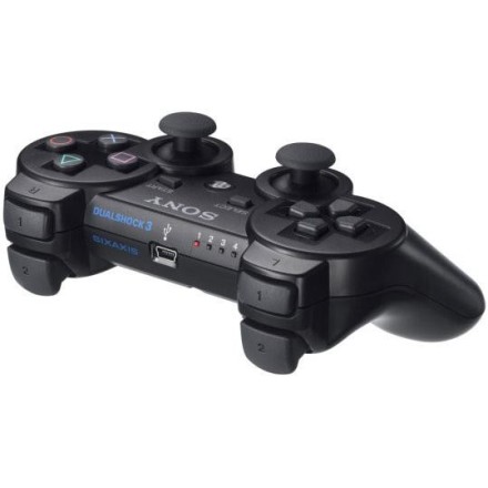 Sony Wireless DUAL SHOCK 3  PS3 and Sixaxis BLACK USED
