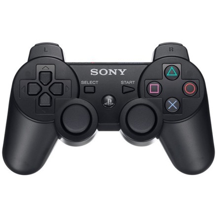 Sony Wireless DUAL SHOCK 3  PS3 and Sixaxis BLACK USED