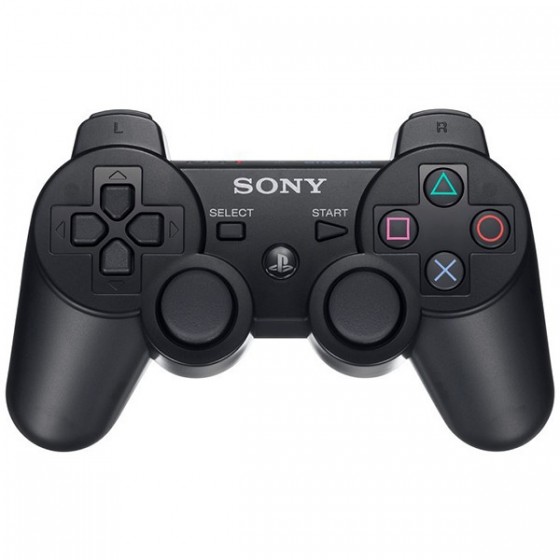 Sony Wireless DUAL SHOCK 3 PS3 and Sixaxis BLACK Used-Μεταχειρισμένο